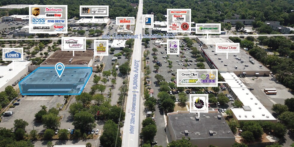 2320-2330 NW 13th St, Gainesville, FL for lease - Building Photo - Image 2 of 7