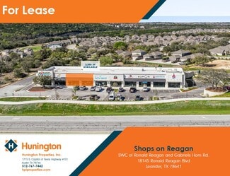 Plus de détails pour 18145 Ronald W Reagan Blvd, Leander, TX - Commerce de détail à louer
