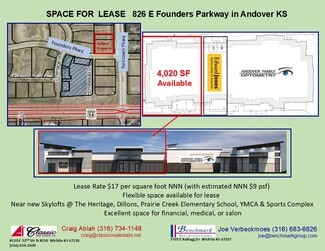 More details for 826 E Founders Way, Andover, KS - Office/Retail for Lease