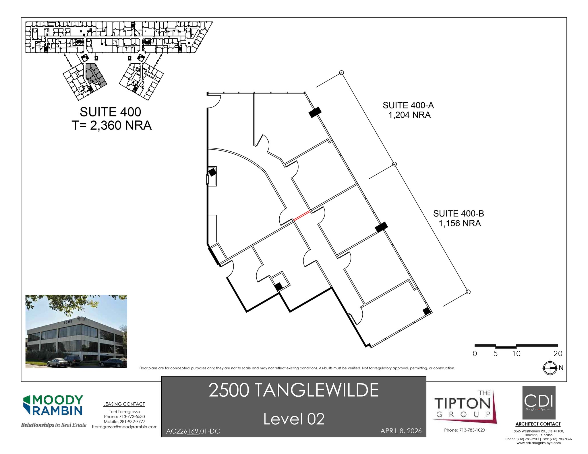 2500 Tanglewilde St, Houston, TX for lease Floor Plan- Image 1 of 1