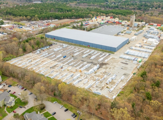 241 Francis Ave, Mansfield, MA for lease - Aerial - Image 2 of 3