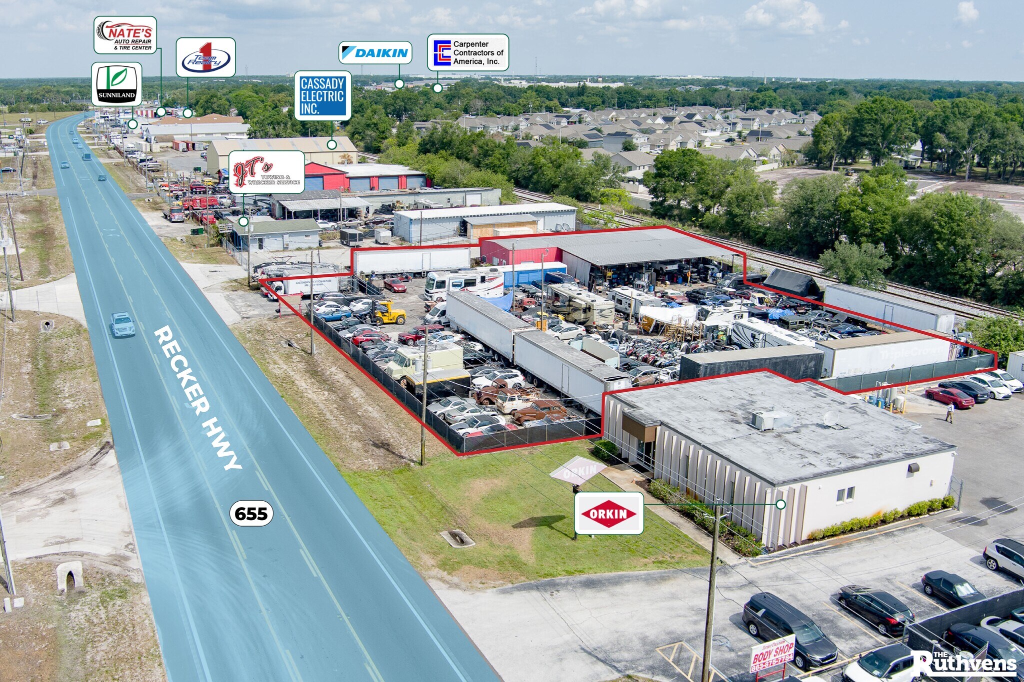 3435 Recker Hwy, Winter Haven, FL à vendre Aérien- Image 1 de 10
