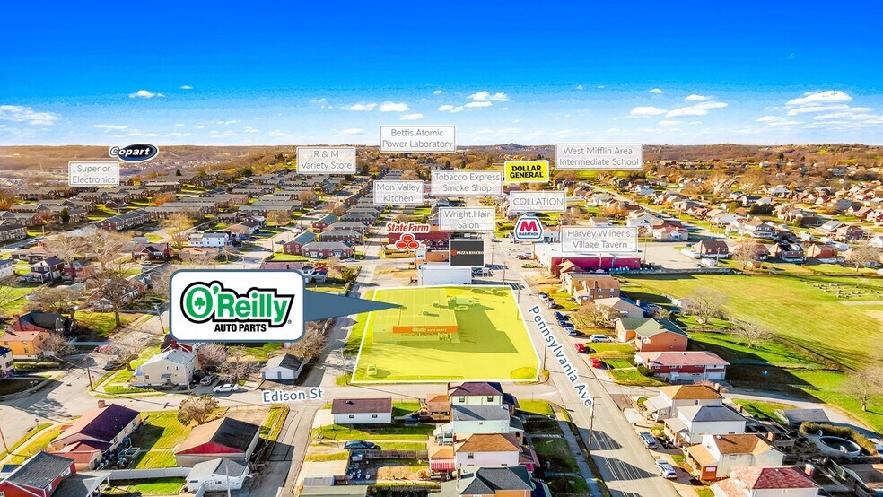1611 Pennsylvania Ave, West Mifflin, PA à vendre - Photo du bâtiment - Image 2 de 5