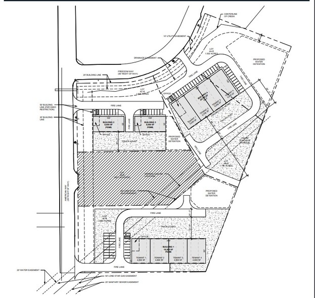 1676 American Way, Cedar Hill, TX à louer - Plan de site - Image 3 de 3