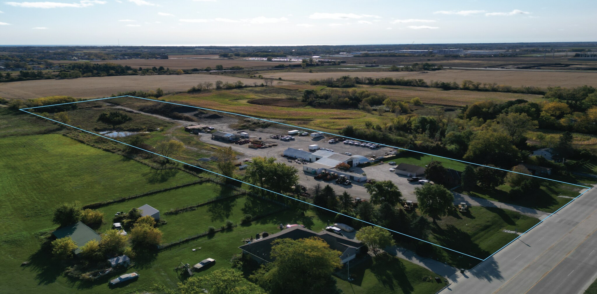 3617 County Road H, Sturtevant, WI à vendre Aérien- Image 1 de 7