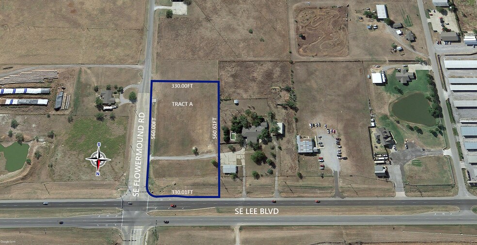 2801 SE Lee Blvd, Lawton, OK à vendre - Aérien - Image 1 de 4