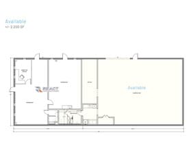 200-A E 26th St, Charlotte, NC for lease Floor Plan- Image 1 of 7