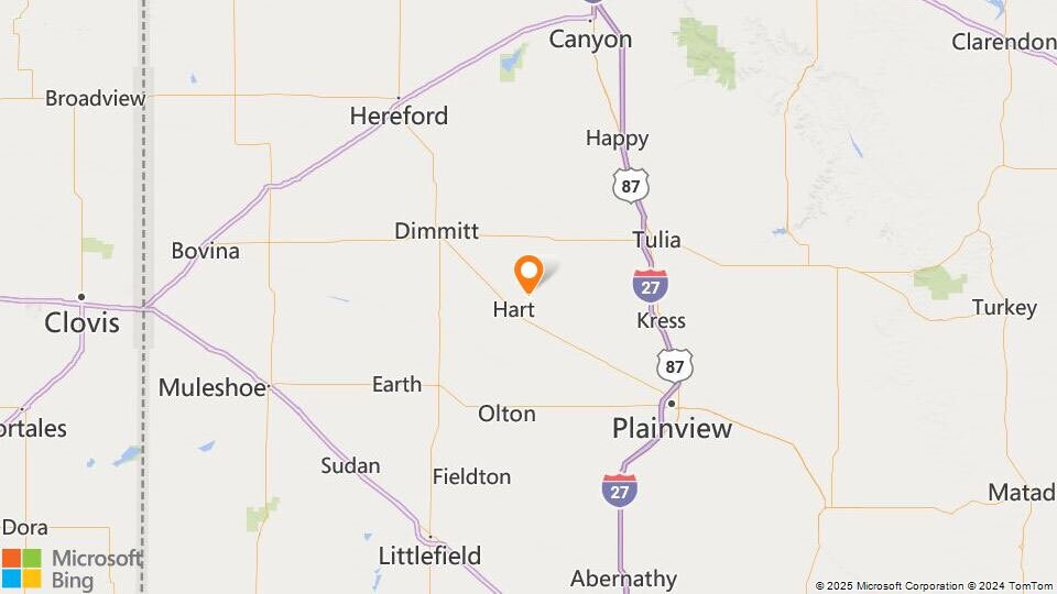 NEC of CR 624 and CR 526, Hart, TX à vendre - Aérien - Image 2 de 7