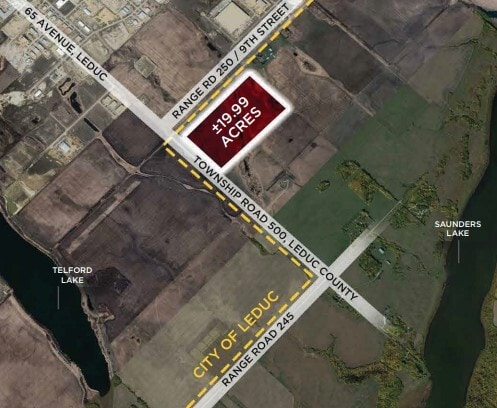 50009 Rge Road 250, Leduc, AB for sale Aerial- Image 1 of 1