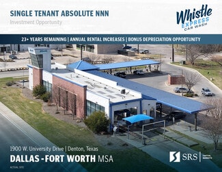 Plus de détails pour 1900 W University Dr, Denton, TX - Spécialité à vendre