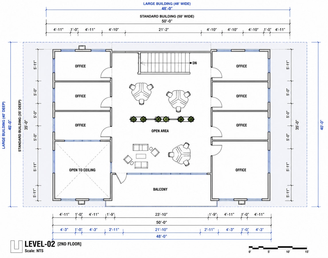 4521 State Highway 121, Plano, TX 75024 - Unité BLDG 01 - - Plan d’étage - Image 2 of 2