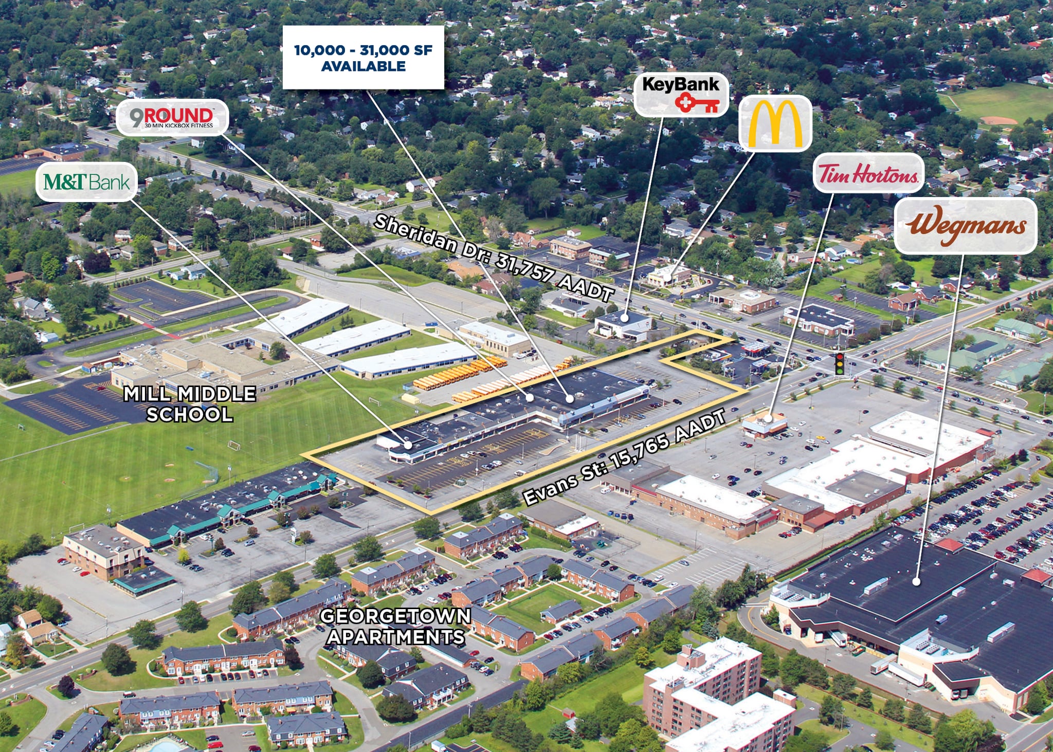 428-480 Evans St, Buffalo, NY à louer Photo du bâtiment- Image 1 de 2