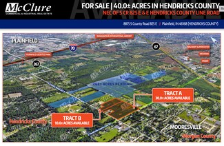 Plus de détails pour 8875 Indiana, Plainfield, IN - Terrain à vendre
