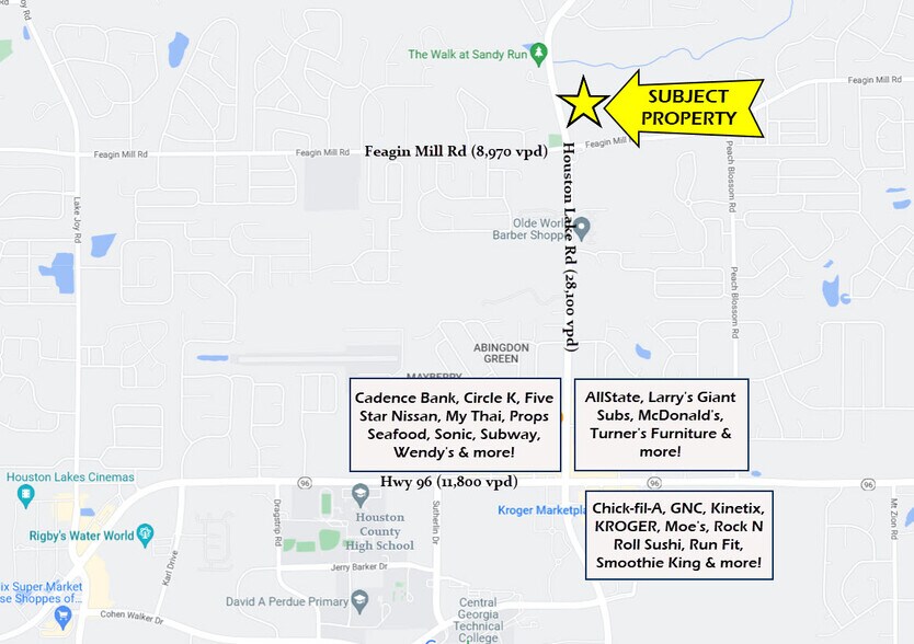 Houston Lake, Warner Robins, GA à vendre - Photo principale - Image 2 de 2