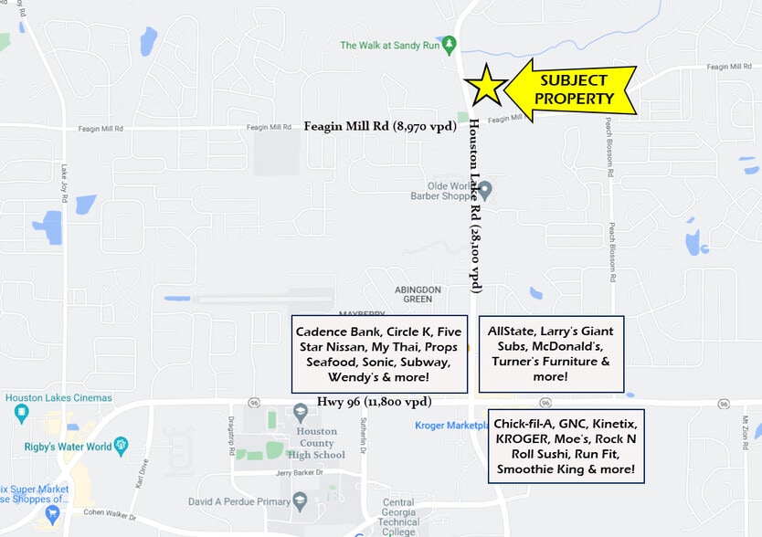 Houston Lake, Warner Robins, GA for sale - Primary Photo - Image 2 of 2