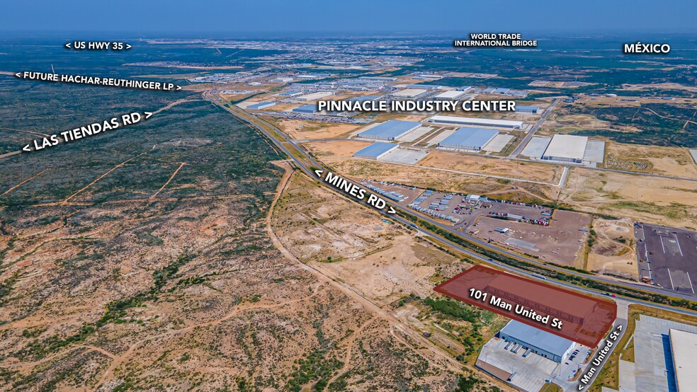 101 Man United St, Laredo, TX à louer - Photo du bâtiment - Image 3 de 13