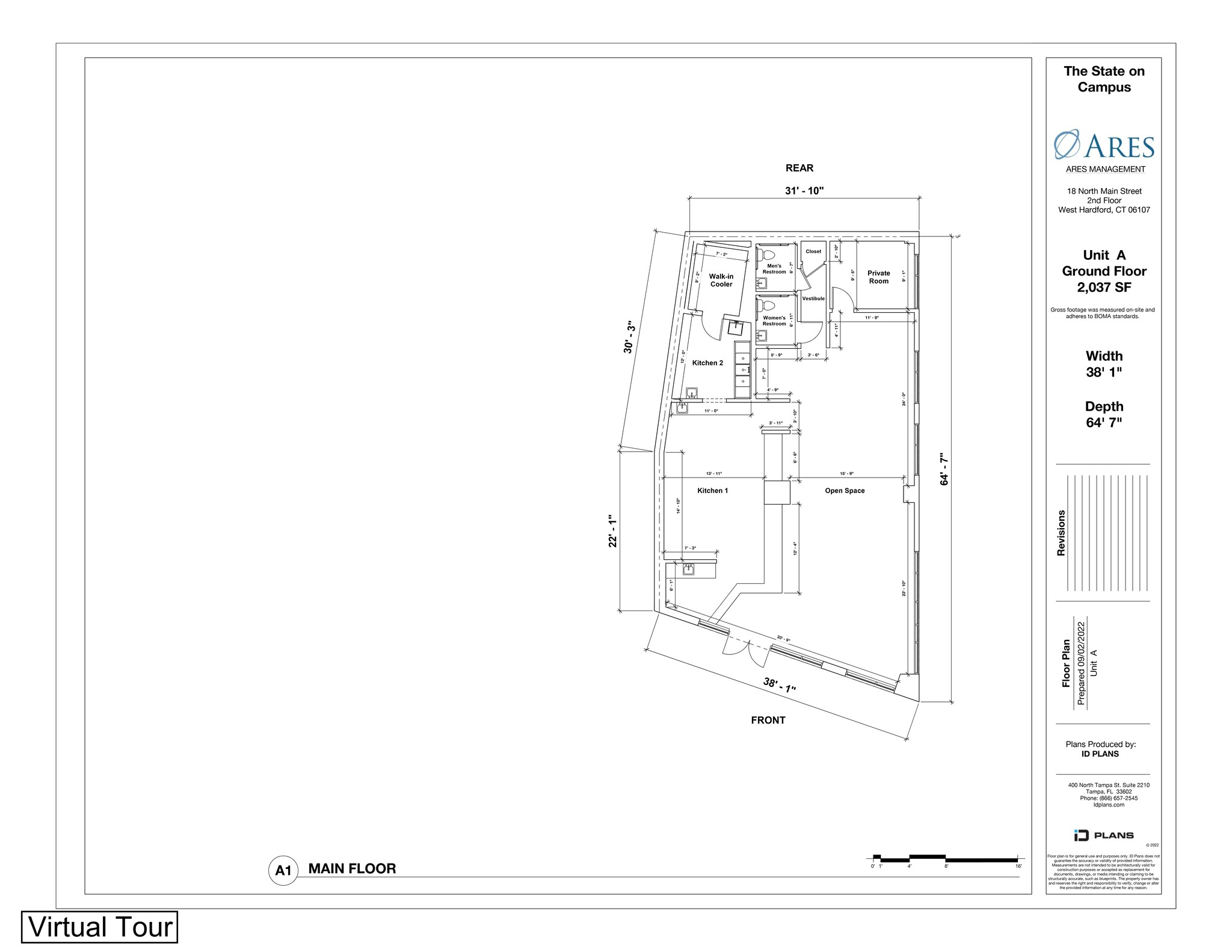 333 Beechurst Ave, Morgantown, WV for lease Site Plan- Image 1 of 1