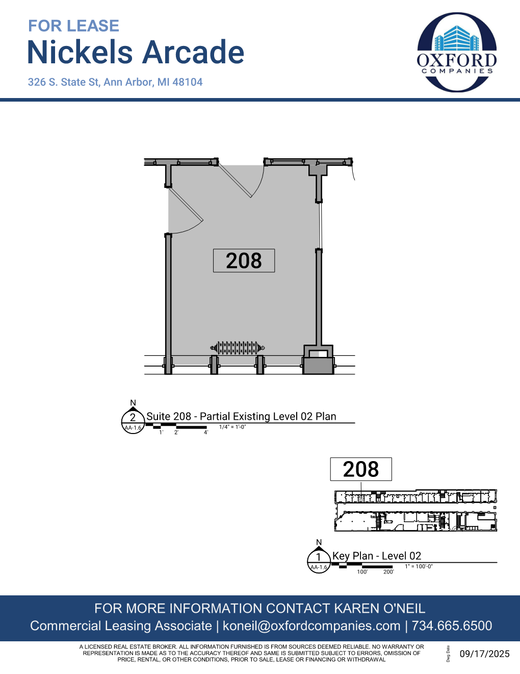 326-330 S State St, Ann Arbor, MI for lease Floor Plan- Image 1 of 1