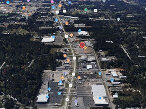 1904-1930 Highway 15, Laurel, MS - AERIAL map view