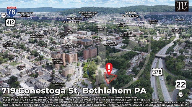More details for 719 Conestoga St, Bethlehem, PA - Flex for Lease