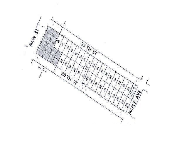 2900-2922 S Main St, Los Angeles, CA for lease - Plat Map - Image 2 of 15