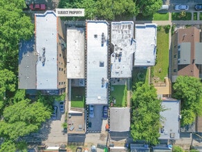 1246 N Artesian Ave, Chicago, IL - Aerial map view