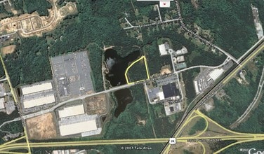 3750 Naturally Fresh Blvd, Atlanta, GA - AERIAL  map view