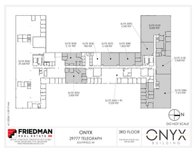 29777 Telegraph Rd, Southfield, MI for lease Floor Plan- Image 2 of 2