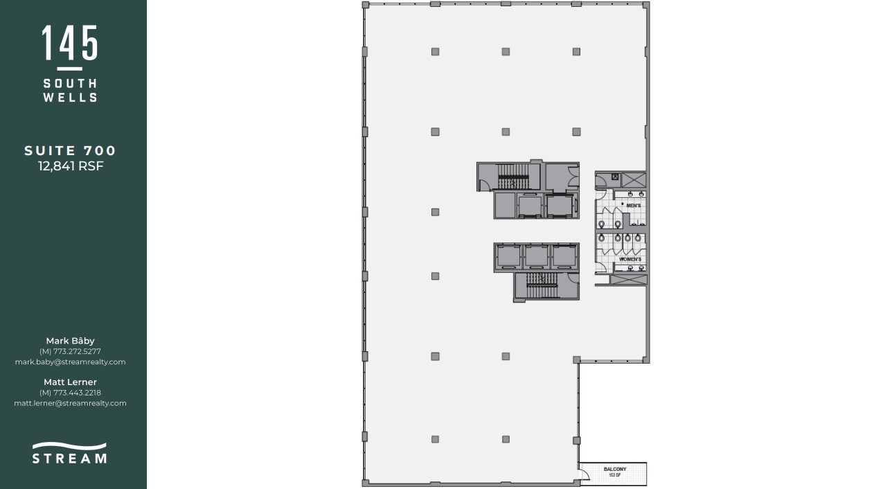 145 S Wells St, Chicago, IL à louer Plan d  tage- Image 1 de 1