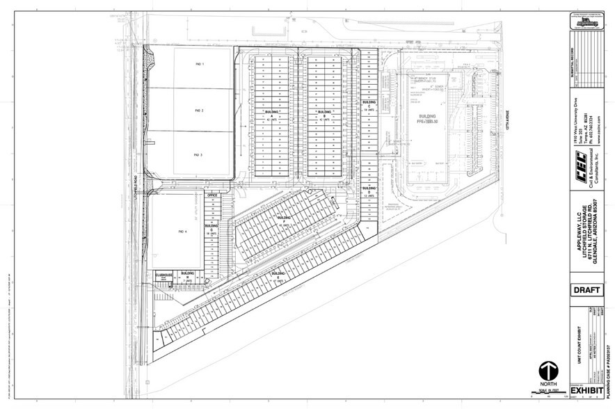 Litchfield Rd., Glendale, AZ à vendre - Plan de site - Image 2 de 4