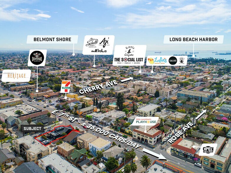 1837 E 7th St, Long Beach, CA à louer - Photo du bâtiment - Image 2 de 53