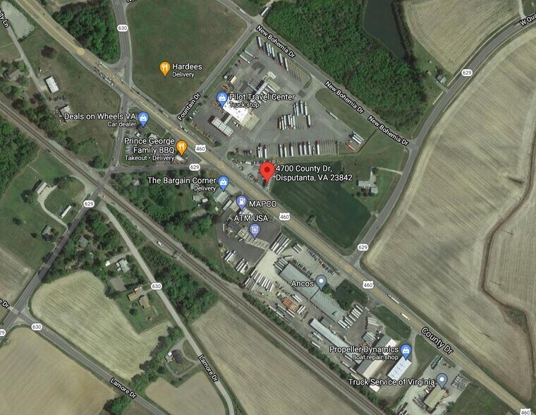 4700 County Dr, Disputanta, VA à vendre - Photo du bâtiment - Image 2 de 23