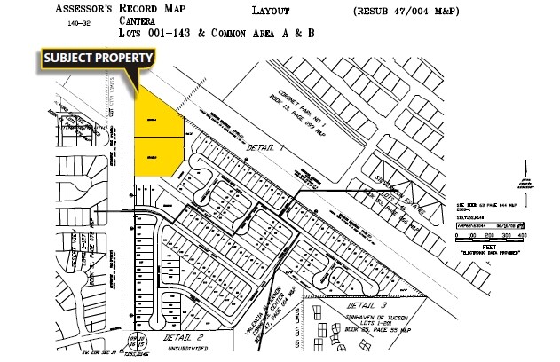 SE Benson Hwy & Alvernon Way, Tucson, AZ à vendre - Plan cadastral - Image 2 de 2