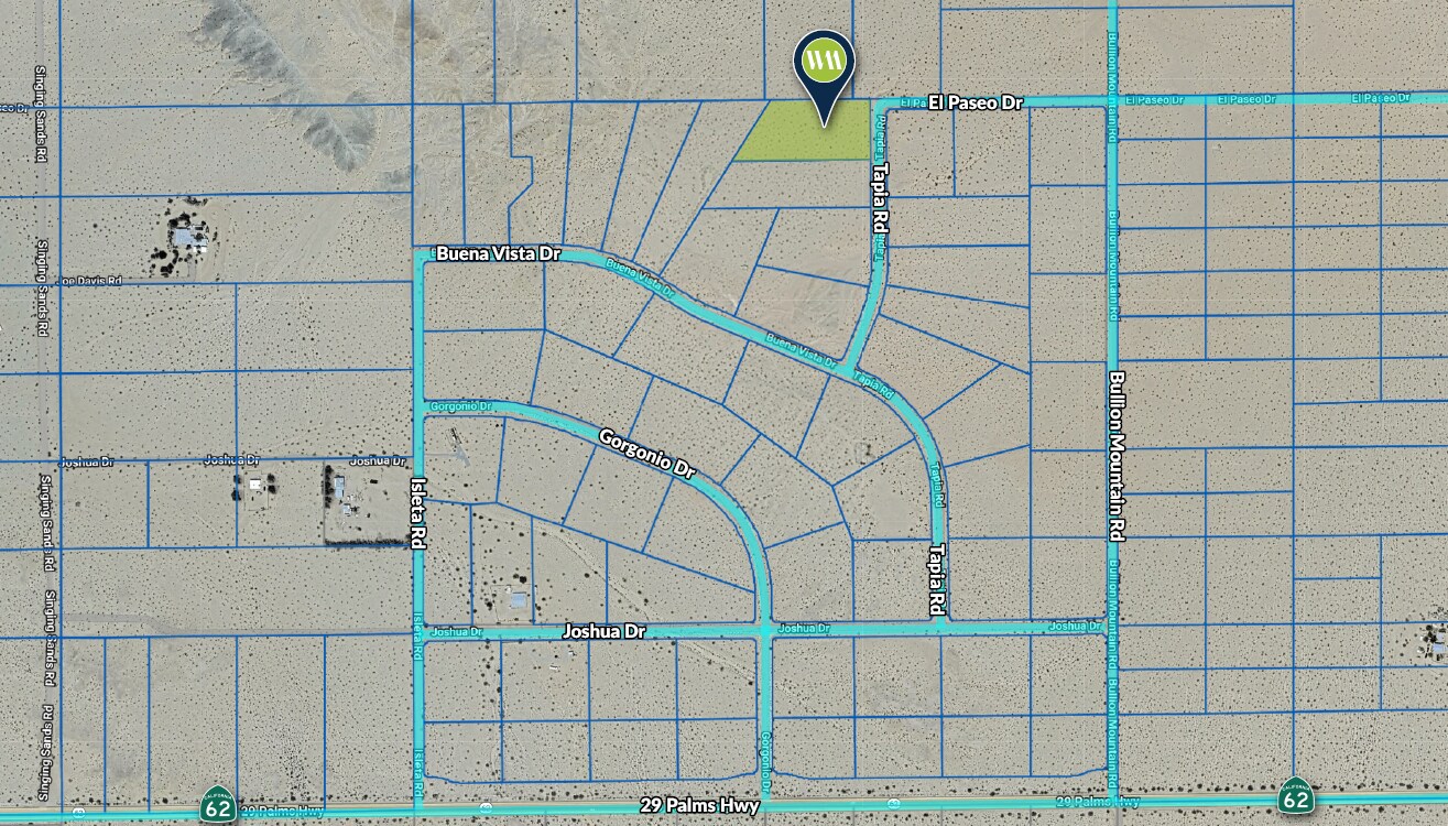 Tapia Road, Twentynine Palms, CA à vendre Photo principale- Image 1 de 3