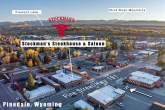 117 Pine St, Pinedale, WY - AÉRIEN Vue de la carte - Image1