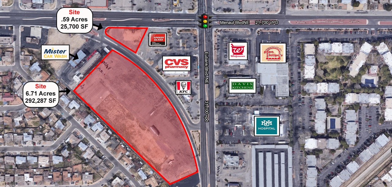 2105-2113 Eubank NE, Albuquerque, NM for lease Building Photo- Image 1 of 8