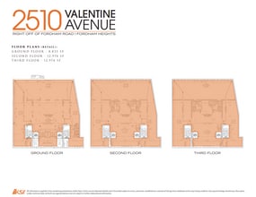 2510 Valentine Ave, Bronx, NY à louer Plan d’étage- Image 2 de 3
