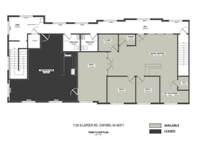 1120 S Lapeer Rd, Oxford, MI for lease Floor Plan- Image 1 of 7