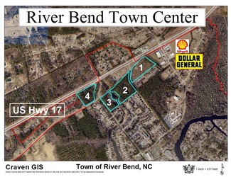 Plus de détails pour 200 Efird Blvd, New Bern, NC - Terrain à vendre