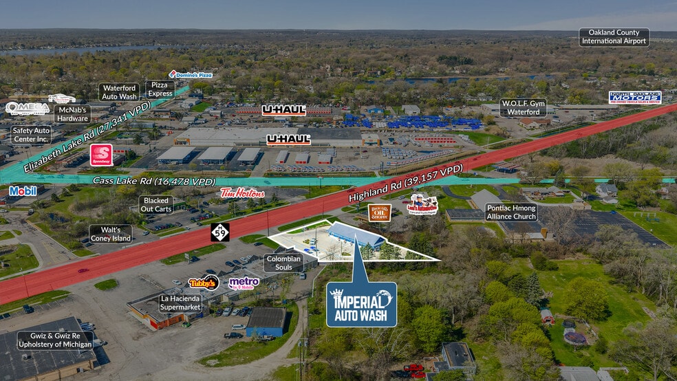 3456 Highland Rd, Waterford, MI for sale - Building Photo - Image 3 of 5