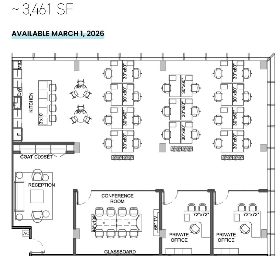 251 Queens Quay E, Toronto, ON for lease Floor Plan- Image 1 of 1