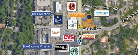 4575 Windsor Rd, Sandy Springs, GA à louer - Photo du bâtiment - Image 1 de 1