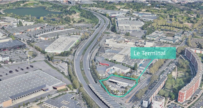 Industriel dans Villeneuve-la-Garenne à louer - Photo du bâtiment - Image 2 de 6