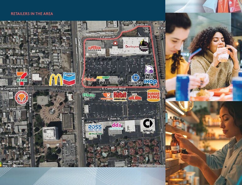 200-223 E Compton Blvd, Compton, CA à louer - Photo du bâtiment - Image 2 de 22