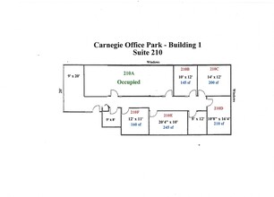 600 N Bell Ave, Carnegie, PA à louer Plan de site- Image 2 de 19