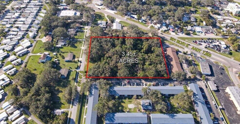 4010 E 5th St, Bradenton, FL à vendre - Aérien - Image 3 de 4