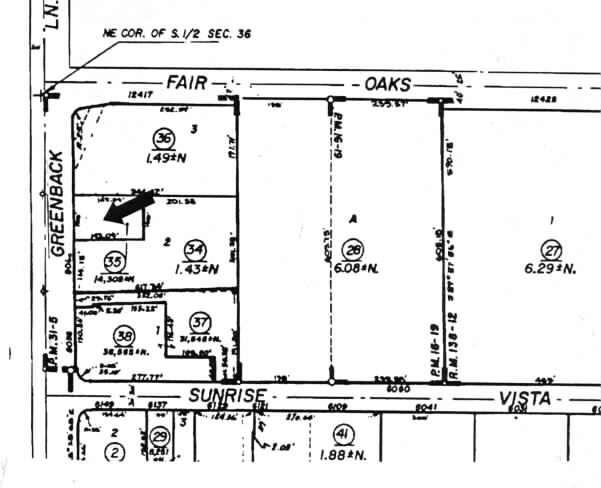 8042 Greenback Ln, Citrus Heights, CA à louer - Plan cadastral - Image 2 de 3