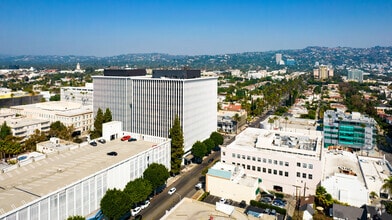 9100 Wilshire Blvd, Beverly Hills, CA - Aérien  Vue de la carte
