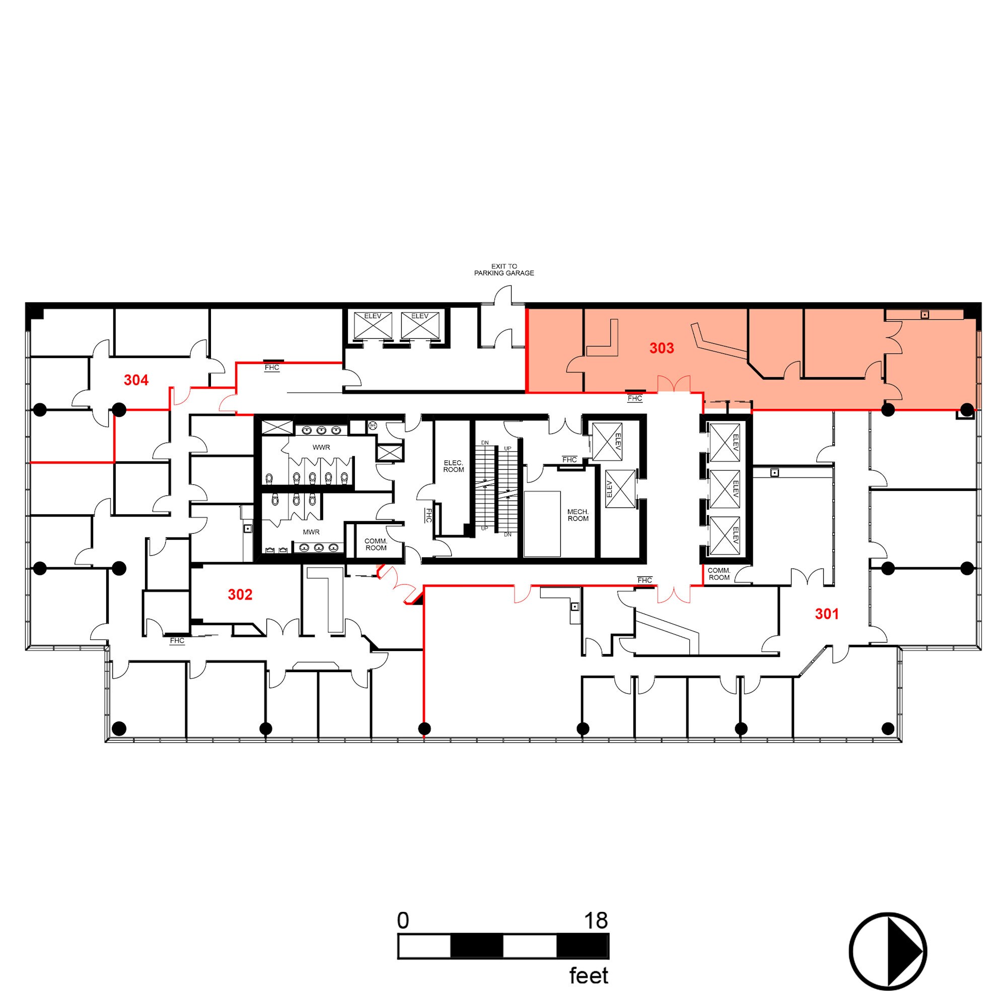1 Riverside Dr W, Windsor, ON for lease Floor Plan- Image 1 of 1