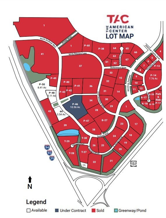 Eastpark Blvd, Madison, WI à vendre Plan de site- Image 1 de 2